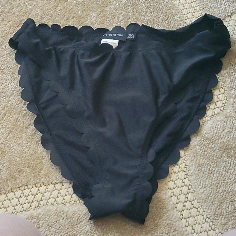 Black bikini bottom